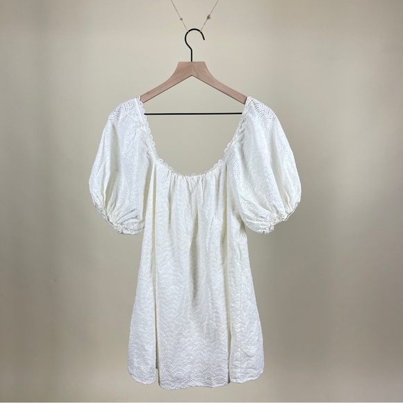 NWOT Peony Swimwear Holiday Mini Dress in Seashell - Picture 8 of 8